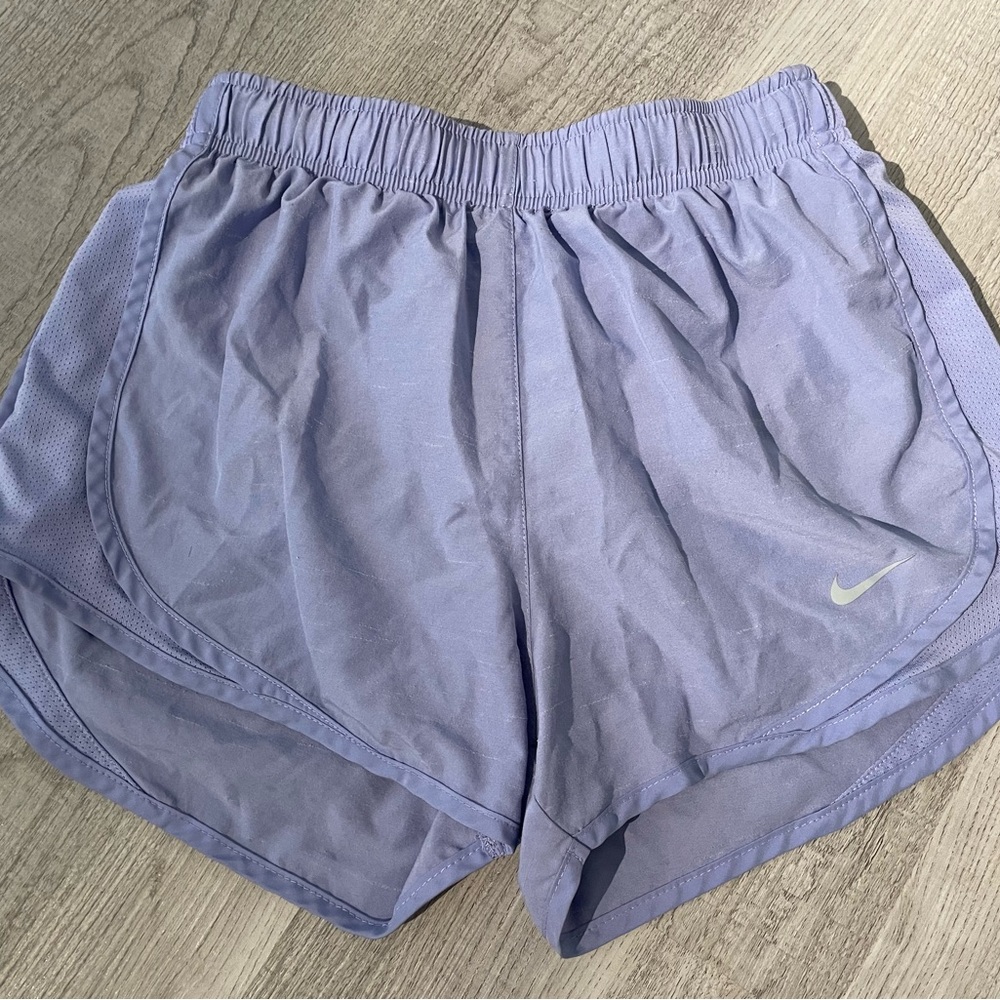 Nike Lavender Dri-Fit Athletic Shorts